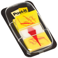 Post-it Haftmarker Index Symbol "Ausrufezeichen", gelb
