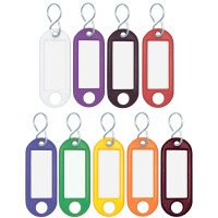 WEDO Schlüsselanhänger S-Haken, rot, Kleinpackung