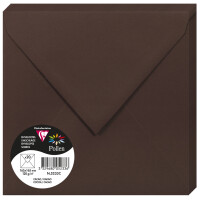 Pollen by Clairefontaine Briefumschlag 165 mm, schokobraun