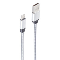 shiverpeaks BASIC-S Daten- & Ladekabel, USB-A -...