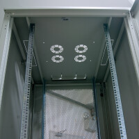 LogiLink 19" Serverschrank, 26 HE, schwarz (RAL9005)