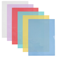 Oxford Sichthüllen DIN A4 FardLiss, PVC 0,20 mm, rot