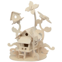Marabu KiDS 3D Puzzle "Feenhaus", 43 Teile