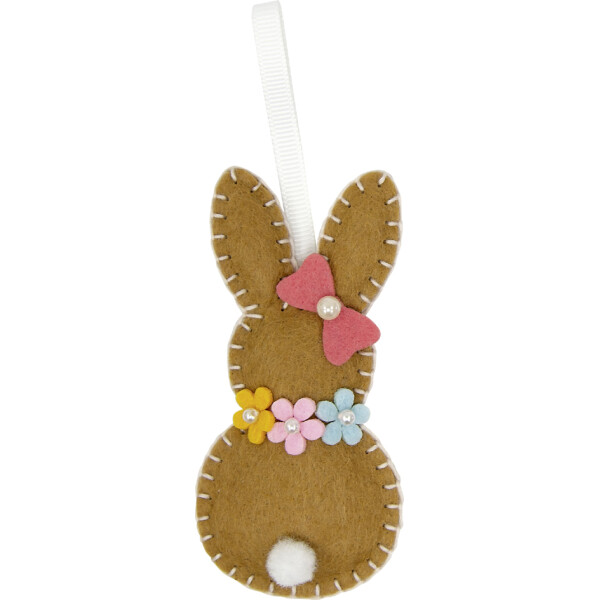 folia Mini Filz-Nähset "Filzinies", 15-teilig, Hase