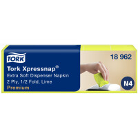 TORK Xpressnap Spender-Servietten, 213 x 330 mm, weiß