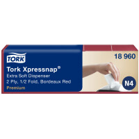 TORK Xpressnap Spender-Servietten, 213 x 330 mm, weiß