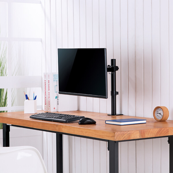 LogiLink Monitorhalterung, Armlänge: 390 mm, schwarz