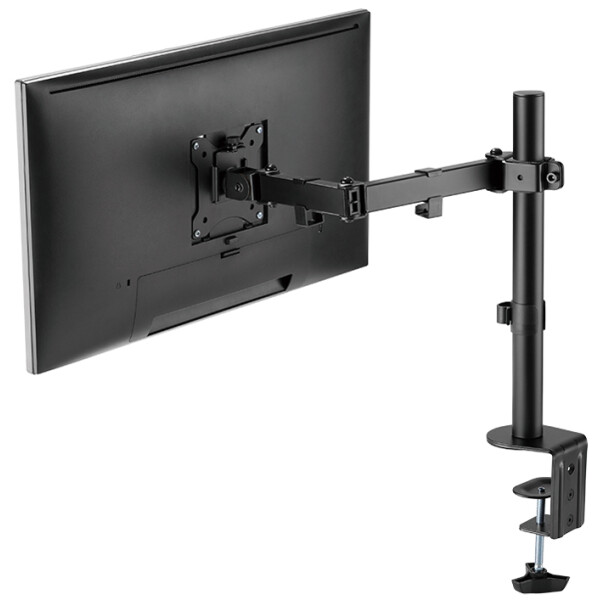 LogiLink Monitorhalterung, Armlänge: 390 mm, schwarz