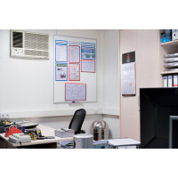 FRANKEN Weißwandtafel ECO, lackiert, 2.400 x 1.200 mm