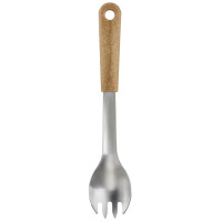 GastroMax Serviergabel BIO, holzfarbiger Griff
