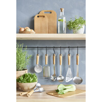 GastroMax Serviergabel BIO, holzfarbiger Griff