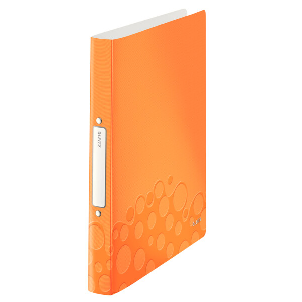 LEITZ Ringbuch WOW, DIN A4, PP, violett, 2 Ringe