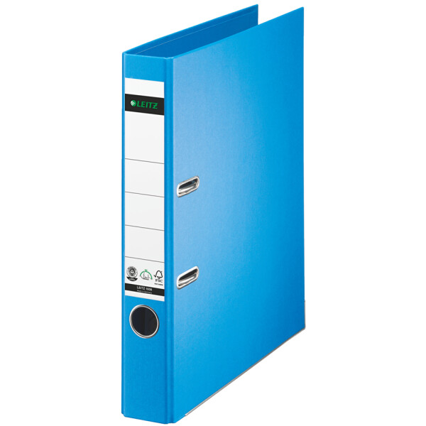 LEITZ Vollpapier-Ordner, 180 Grad, DIN A4, 50 mm, hellblau
