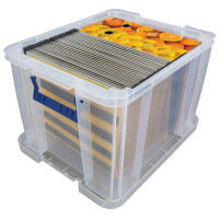 Fellowes Aufbewahrungsbox ProStore, 36 Liter, transparent