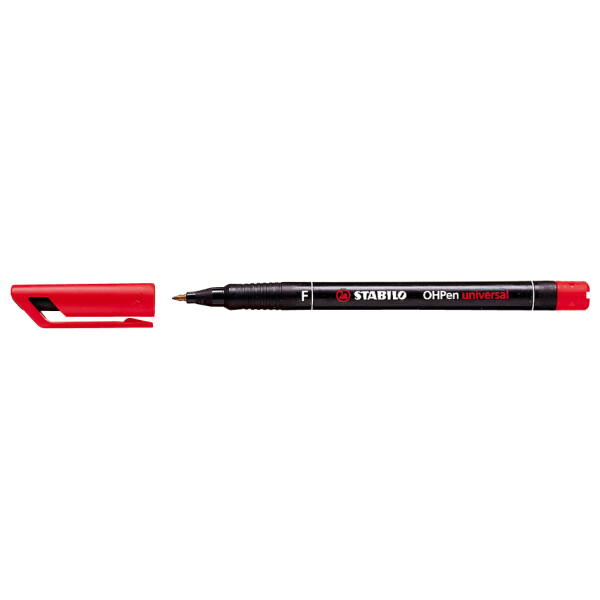 STABILO Permanent-Marker OHPen universal, permanent, rot