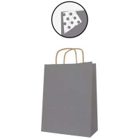 APLI Papiertragetasche - aus Kraftpapier, mittel, gold