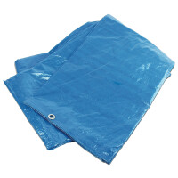 BRÜDER MANNESMANN Abdeckplane, 3,5 x 4,8 m, blau