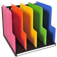 EXACOMPTA Sortierstation MODULOTOP, 4 Fächer, harlekin