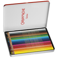 CARAN DACHE Buntstifte SWISSCOLOR Aquarelle,18er Metalletui
