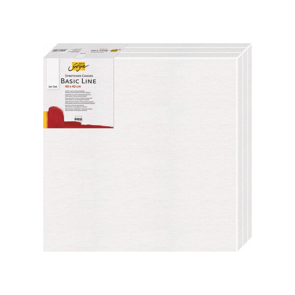 KREUL Keilrahmen-Set SOLO Goya BASIC LINE, 100 x 100 mm