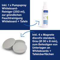 magnetoplan Weißwandtafel-Zubehör-Set...
