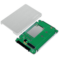 LogiLink 2,5" Externes SSD-Gehäuse für M.2 NGFF SATA