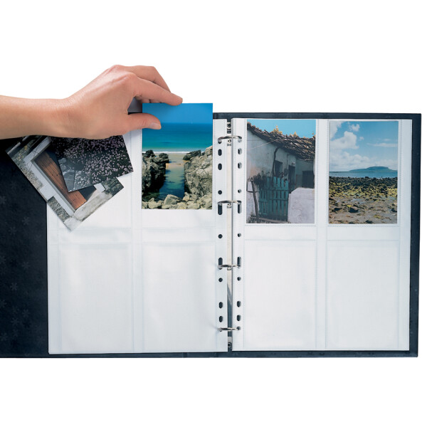 HERMA Fotophan Sichth&uuml;llen DIN A4, f&uuml;r Fotos 10 x 15 cm,hoch