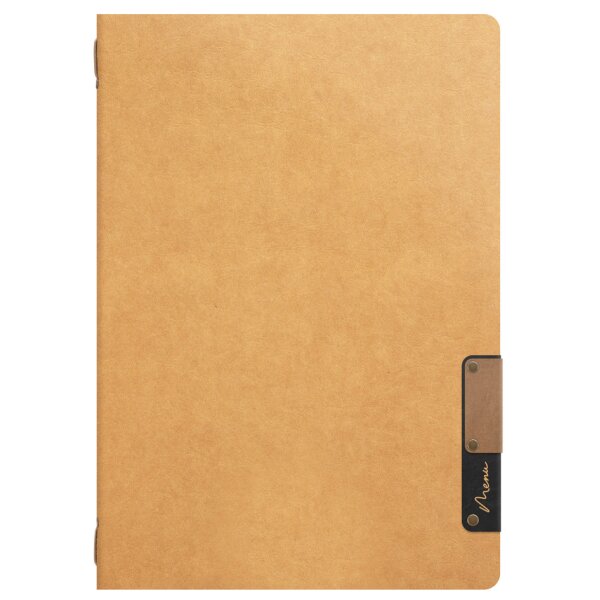 Securit Speisekarten-Mappe "Nature Collection", A5, beige