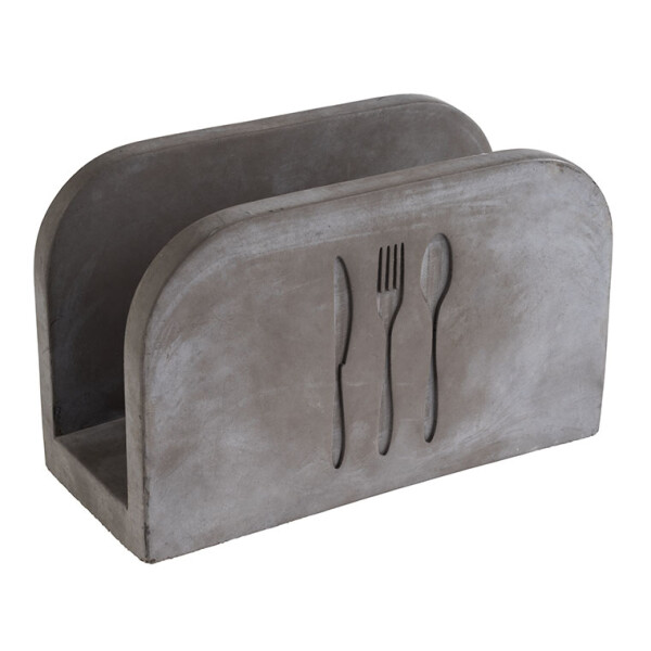 APS Serviettenhalter ELEMENT, Beton, grau