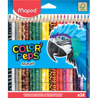 Maped Dreikant-Buntstift COLORPEPS Animals, 24er Kartonetui