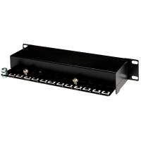 DIGITUS 10" Patch Panel Kat.6, Klasse E, 8 x RJ45, 1 HE
