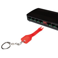 LogiLink RJ45 Sicherheitsschloss, 1 Schlüssel 10...