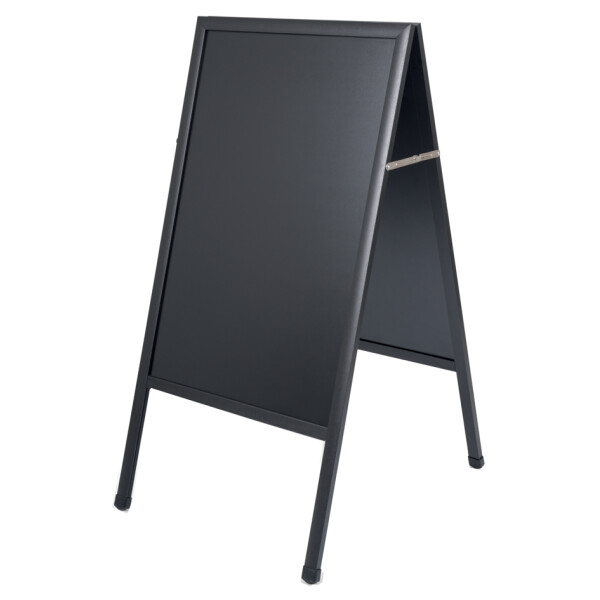 Bi-Office Kundenstopper, mit Kreideoberfläche, schwarz