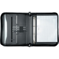 Alassio Ringbuchmappe "LIMONE", A4, Echt Leder,...