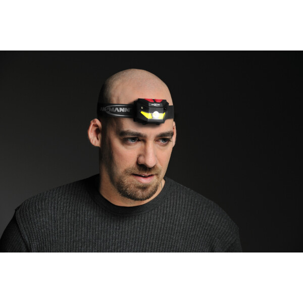 ANSMANN Sensor-LED-Kopflampe HD250RS, 250 Lumen, IP54