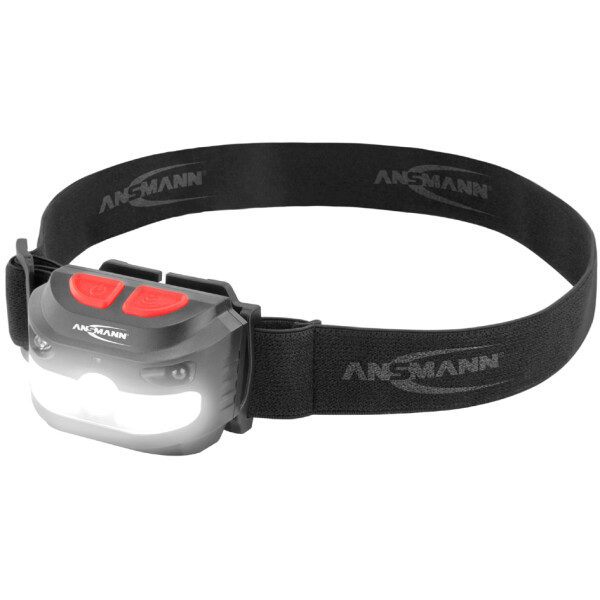 ANSMANN Sensor-LED-Kopflampe HD250RS, 250 Lumen, IP54