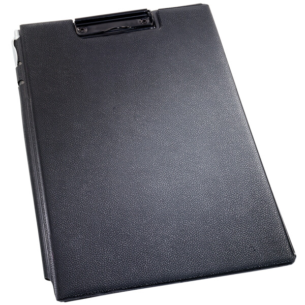 DURABLE Klemmbrett-Mappe, DIN A4+, schwarz, aus Weichfolie