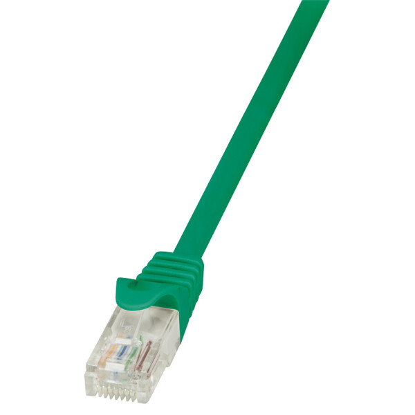 LogiLink Patchkabel, Kat. 5e, U UTP, 1,0 m, gelb