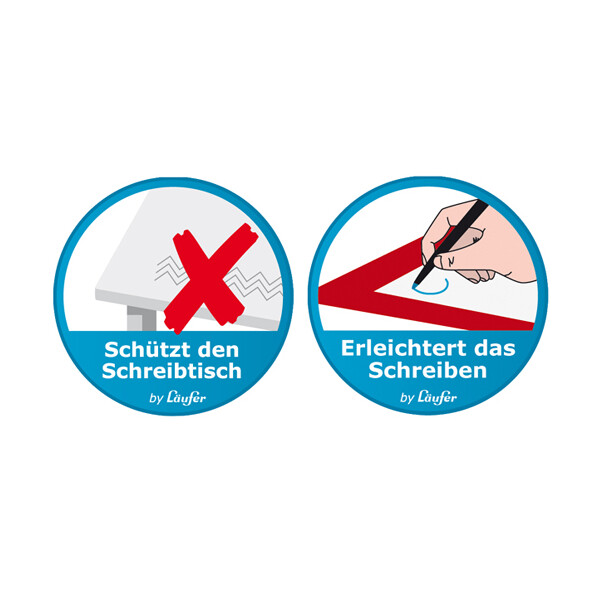 L&auml;ufer Schreibunterlage Conference, 300 x 420 mm, schwarz