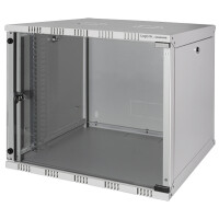 LogiLink 19" Wandverteiler, unmontiert, 9 HE, lichtgrau