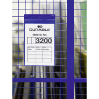 DURABLE Neodym-Magnettasche, DIN A5 quer, blau