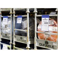 DURABLE Neodym-Magnettasche, DIN A5 quer, blau