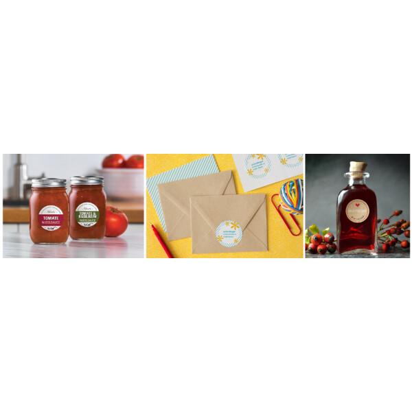 AVERY Zweckform Kennzeichnungs-Etiketten, Durchmesser: 10 mm