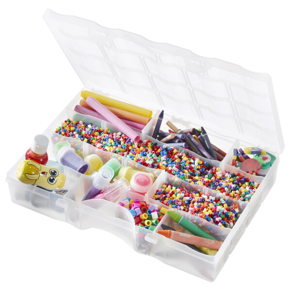 smartstore Aufbewahrungsbox ORGANIZER large, transparent