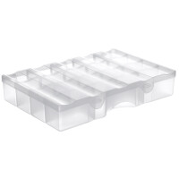 smartstore Aufbewahrungsbox ORGANIZER large, transparent