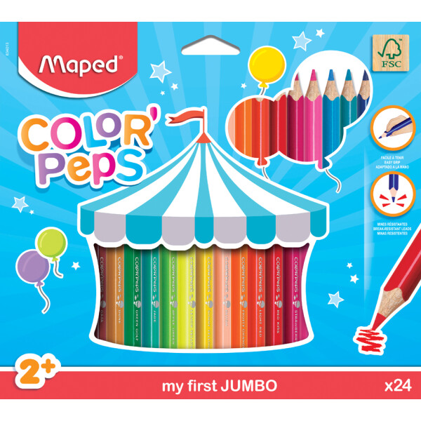 Maped my first Dreikant-Buntstift COLORPEPS JUMBO,12er Etui