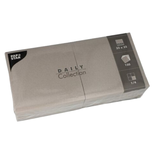 PAPSTAR Lunch-Servietten, 320 x 320 mm, 3-lagig, champagner