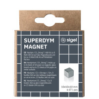 sigel Neodym-Würfelmagnet "Strong" C5, 6er...