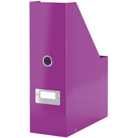 LEITZ Stehsammler Click & Store WOW, A4, Hartpappe, pink