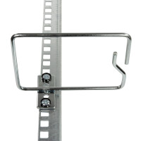 LogiLink Kabelführungsbügel, Stahl, 140 x 100 mm, verzinkt